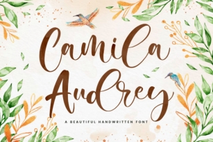 Camila Audrey Font Download