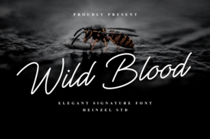 Wild Blood Font Download