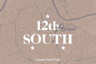 12th South Custom Serif Font Download