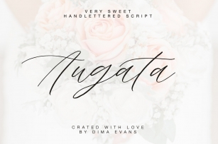 Augata Luxury Script Font Download