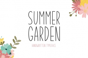Summer Garden Font Download