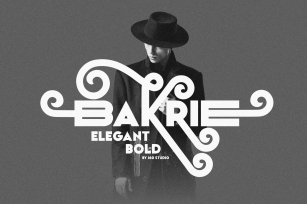 Bakrie | Stylish Bold Typeface Font Download