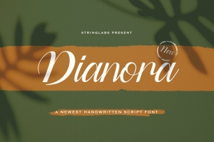 Dianora - Handwritten Script Font Font Download