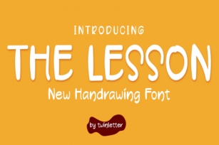 The Lesson Font Download