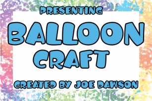 Balloon Craft Font Download