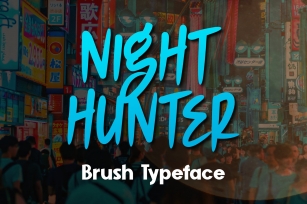 Night Hunter Font Download
