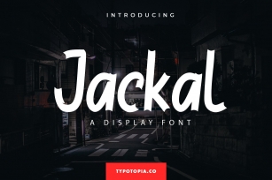 Jackal Display Font Font Download