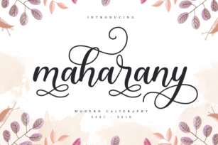 Maharany Font Download