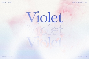 Violet JW Professional Duo Font Download