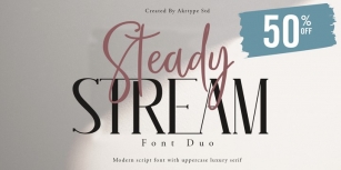 Steady Stream Font Download