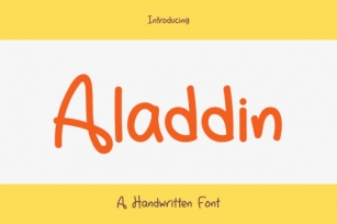 Aladdin Font Download