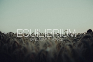 Equilibrium Font Download