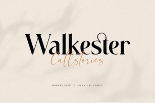 Walkester Callstories Font Download