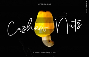 Cashew Nuts Font Download