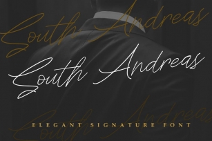 South Andreas Font Download