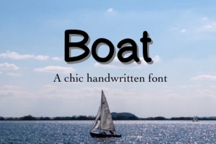 Boat Font Download