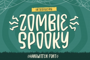 Zombie Spooky | Halloween Font Font Download