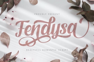 Fendysa - Calligraphy Font Font Download