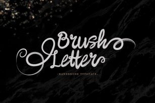 Brushletter - Handbrush Font Font Download