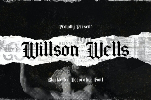 Wilson Wells - Blackletter Font Font Download