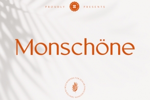 Monschone Font Download
