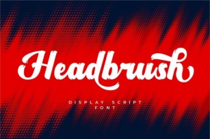 Headbrush Font Download