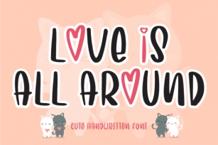 Love is All Around Font Download