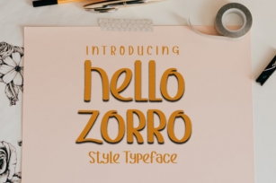 Hello Zorro Font Download