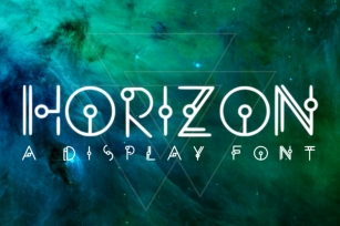 HORIZON - A Display Font Font Download