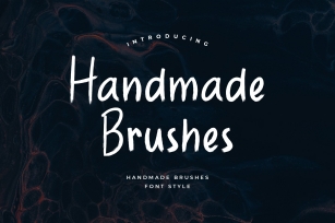Handmade Brushes Font Font Download
