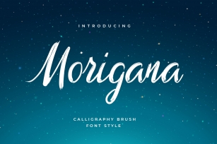 Morigana Hand Brush Calligraphy Font Font Download