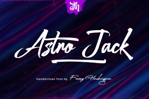 Astro Jack - Handwritten Font Font Download