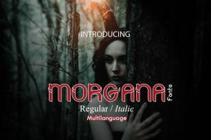 Morgana Font Family Font Download
