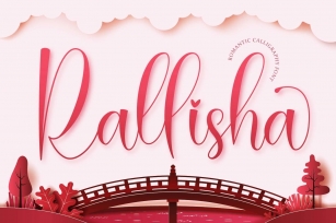 Rallisha - Modern Calligraphy Font Download