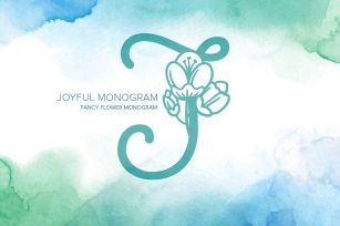 Joyful Monogram Font Download