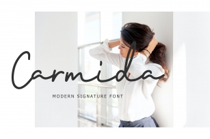 Carmida Modern Signature Font Download