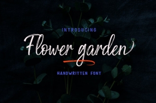 Flower garden Font Download