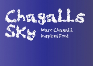 Chagalls Sky Font Download