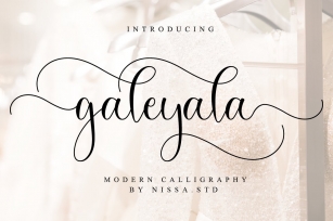 Galeyala Script Font Download