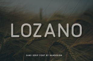 Lozano Font Download