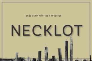 Necklot Font Download