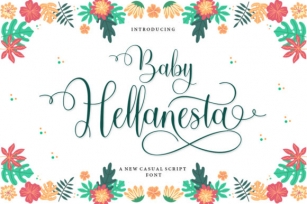 Baby Hellanesta Font Download