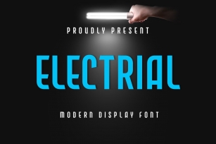 Electrial - Modern Display Font Font Download