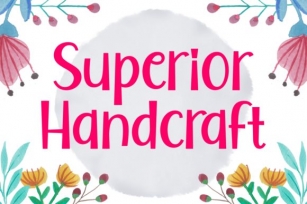 Superior Handcraft Font Download