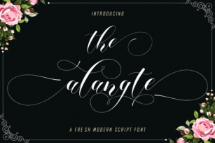 The Alangte Font Download