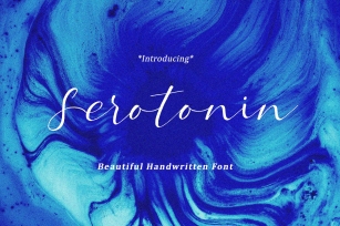 Serotonin: A Hand Lettered Font Download