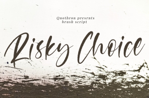 Risky Choice Font Download