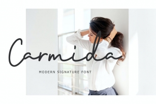 Carmida Modern Signature Font Font Download