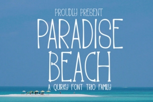 Paradise Beach Font Download