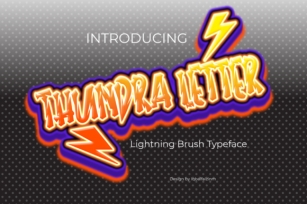 Thundra Letter Font Download